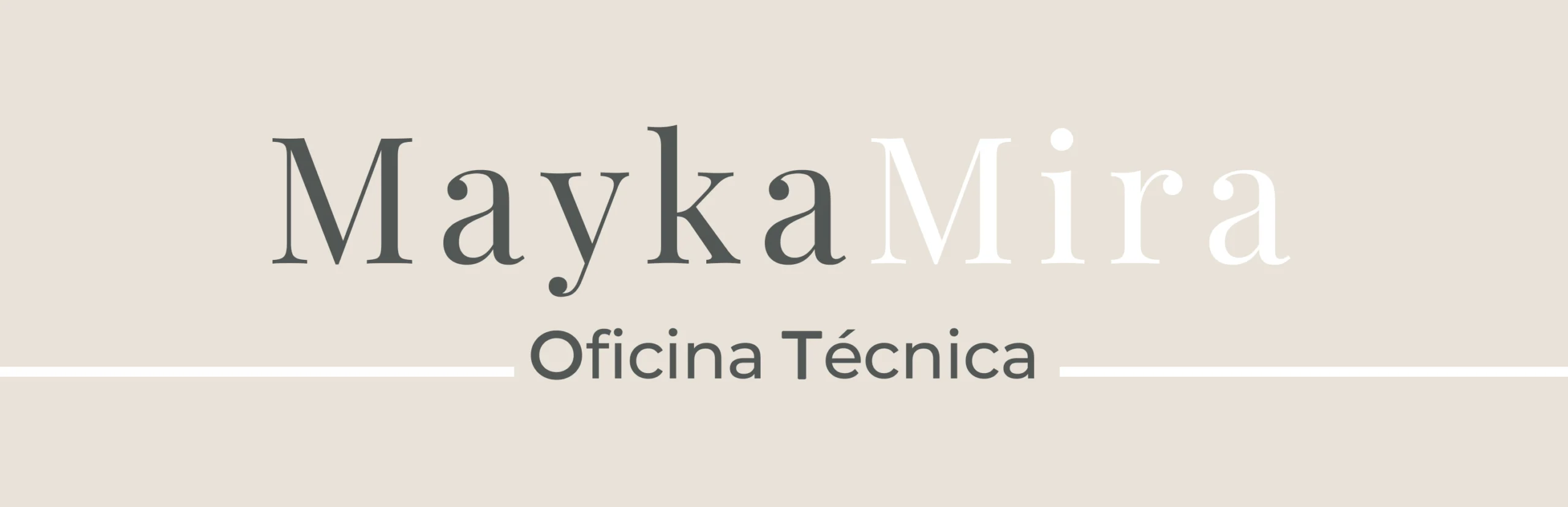 Logo Mayka MIra Oficina Técnica