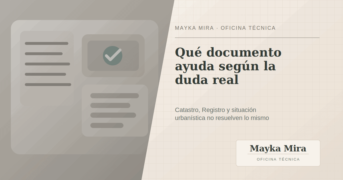 Documentación técnica y certificados administrativos para revisar una propiedad en la Comunitat Valenciana Documentación técnica y certificados administrativos para revisar una propiedad en la Comunitat Valenciana